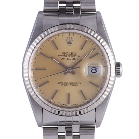 rolex datejust ref 16234|Rolex Datejust 36 pre owned.